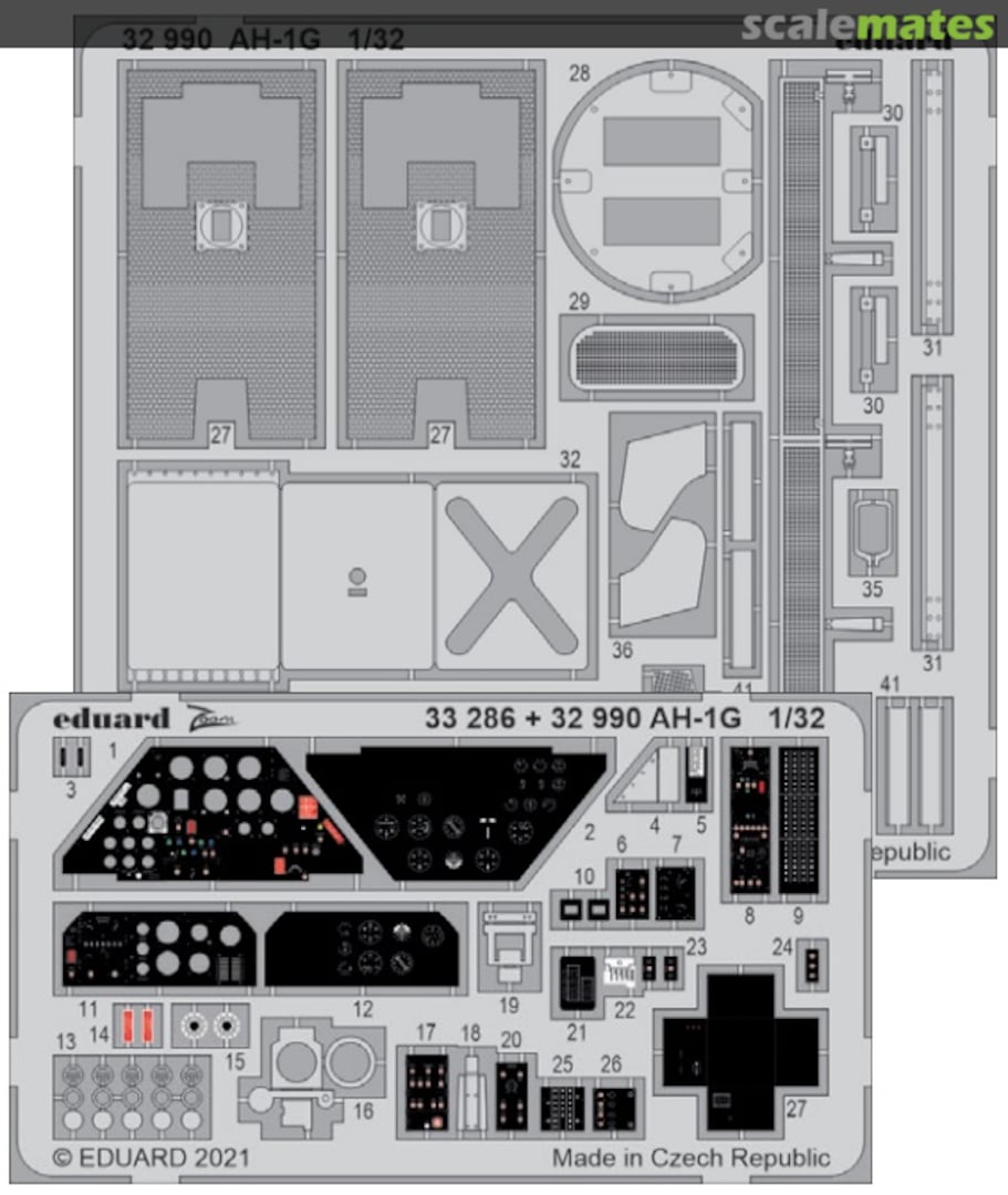 Boxart AH-1G ICM 32990 Eduard