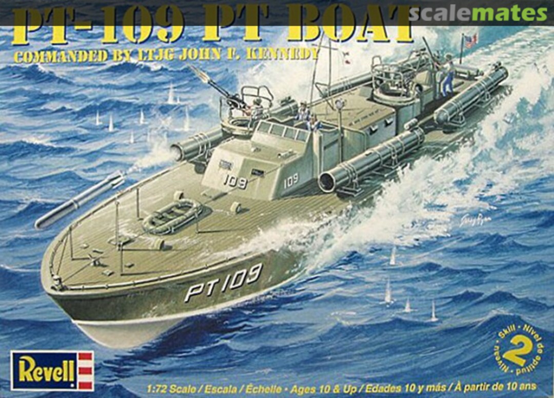 Boxart PT-109 PT Boat 85-0310 Revell