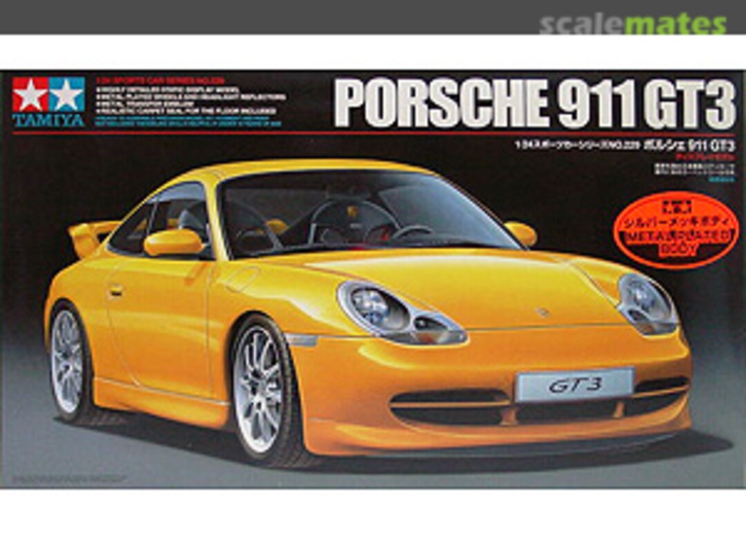 Boxart Porsche 911 GT3 (Metal Plated Body) 89596 Tamiya