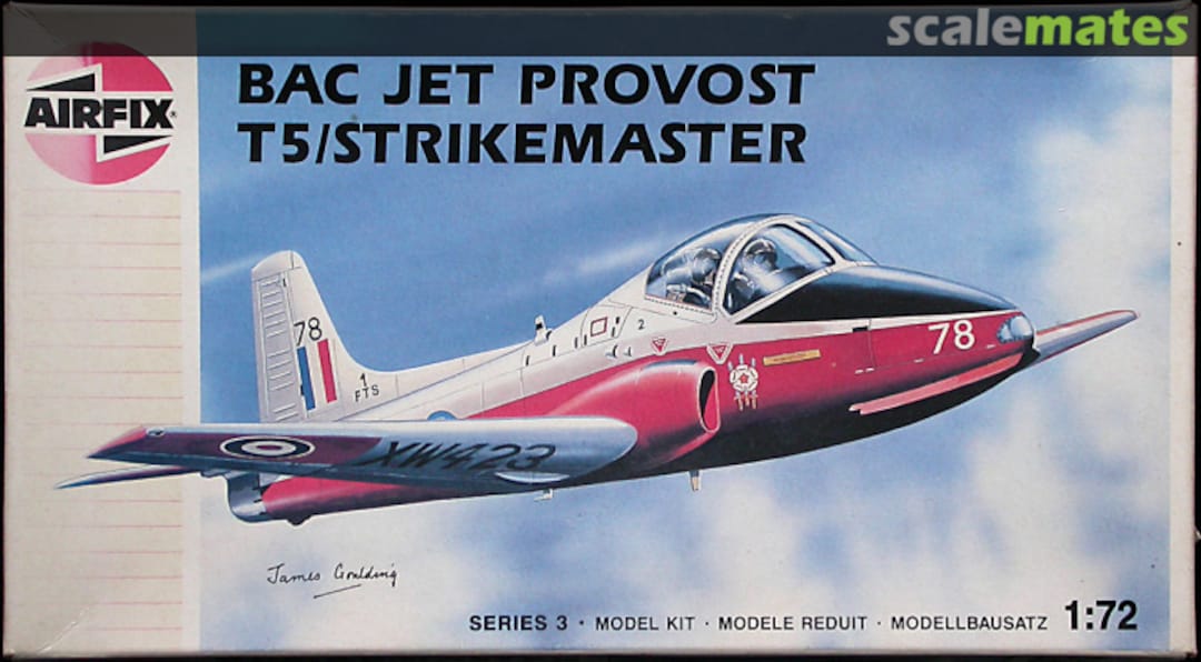 Boxart BAC Jet Provost T5/Strikemaster 03049 Airfix