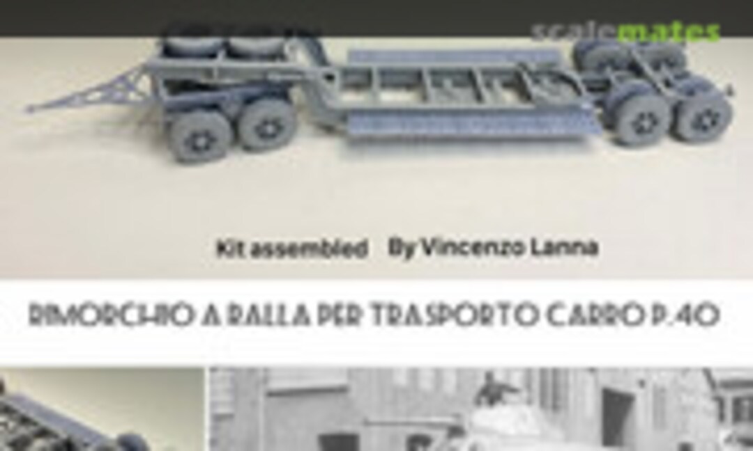 1:35 Italian tank transporter for P40 (WIP3D 35084)