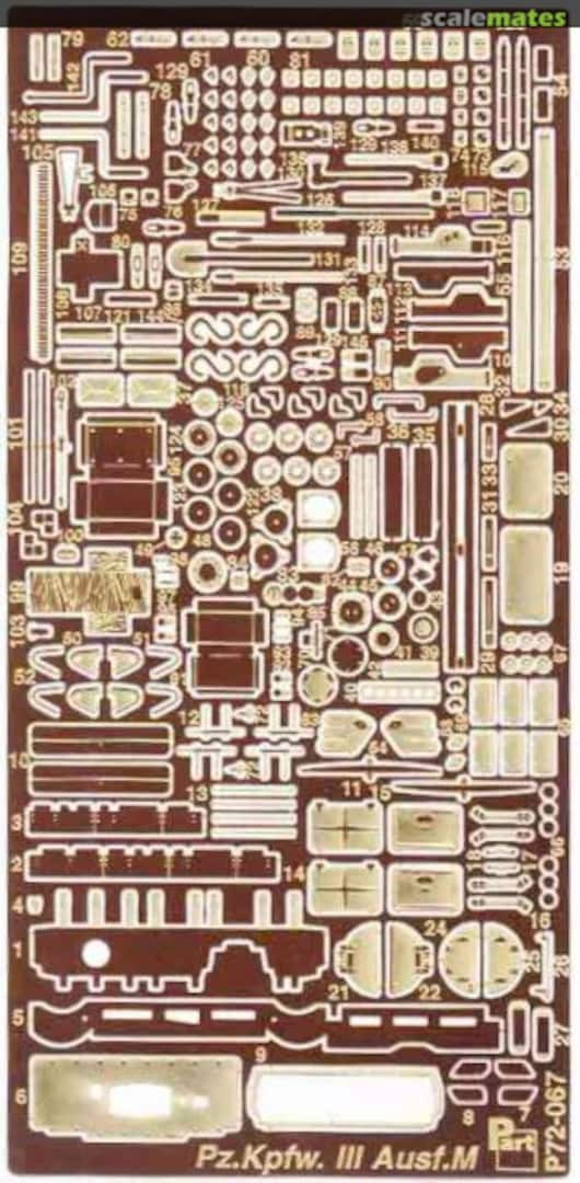 Boxart Pz.Kpfw.III Ausf.M P72-067 Part