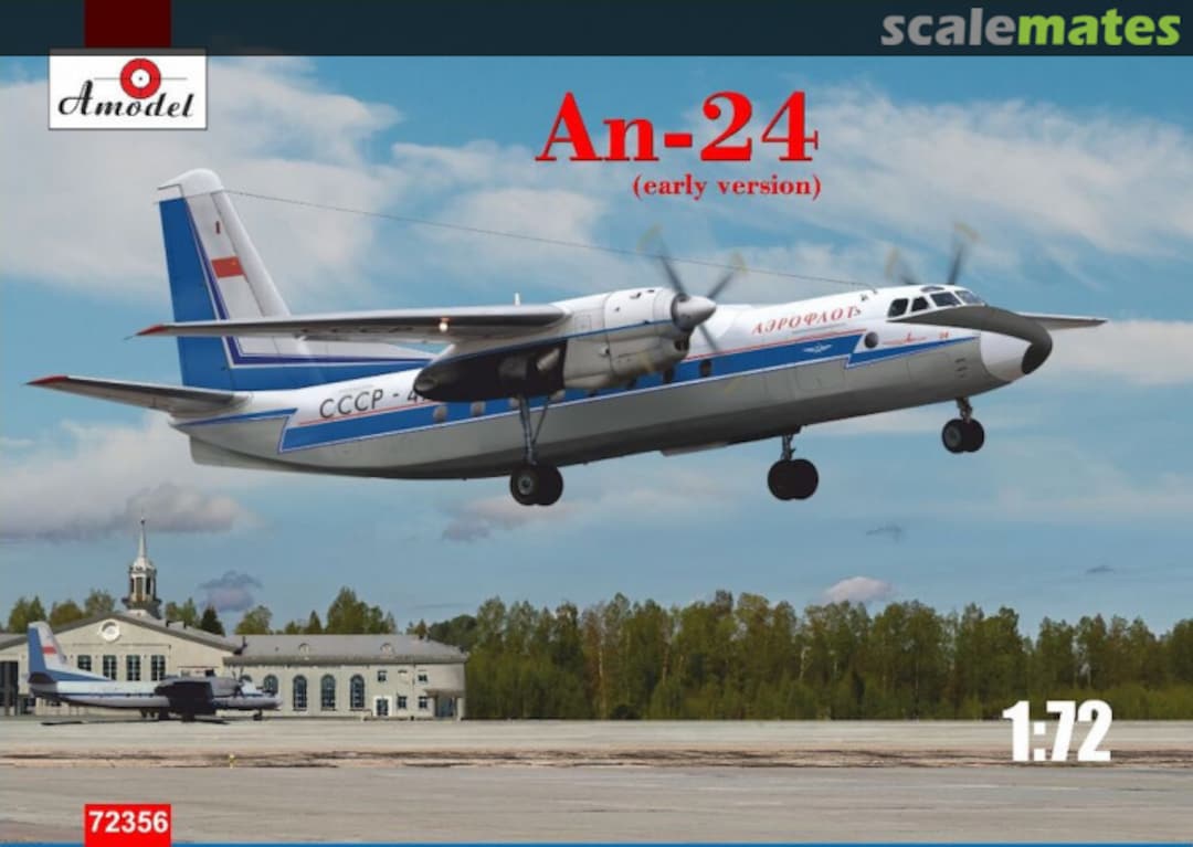 Boxart An-24 (early) 72356 Amodel