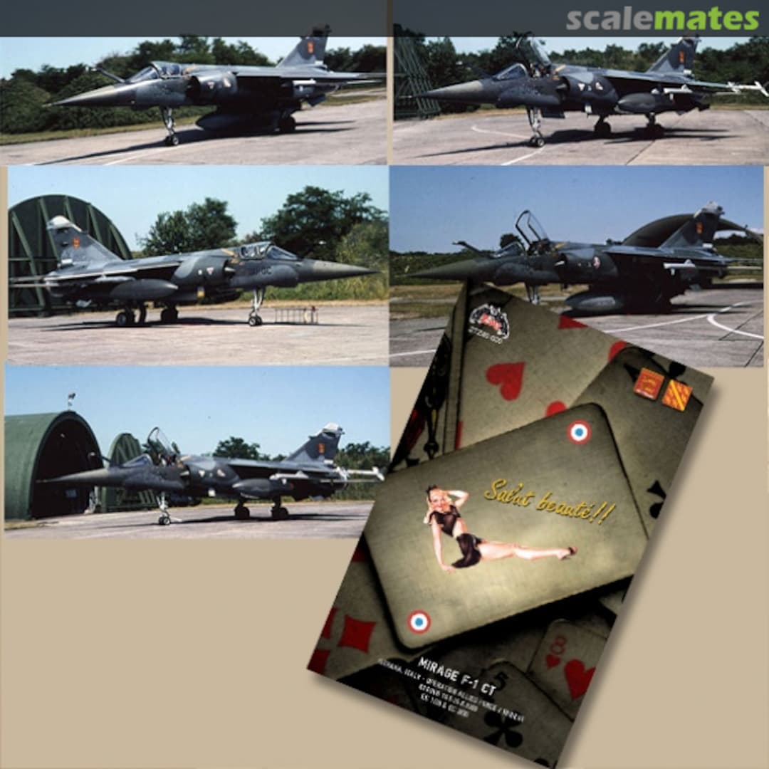 Boxart Mirage F-1 CT 48-020 Zotz Decals