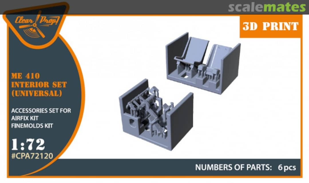 Boxart Me 410 Interior set (Universal) CPA72120 Clear Prop!
