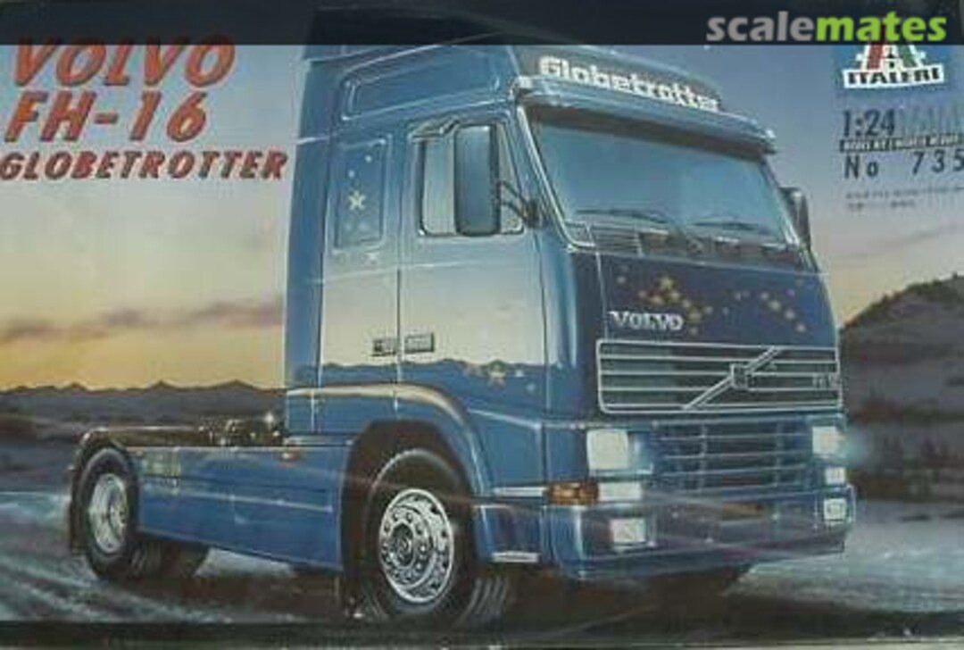 Boxart Volvo FH-16 Globetrotter 735 Italeri