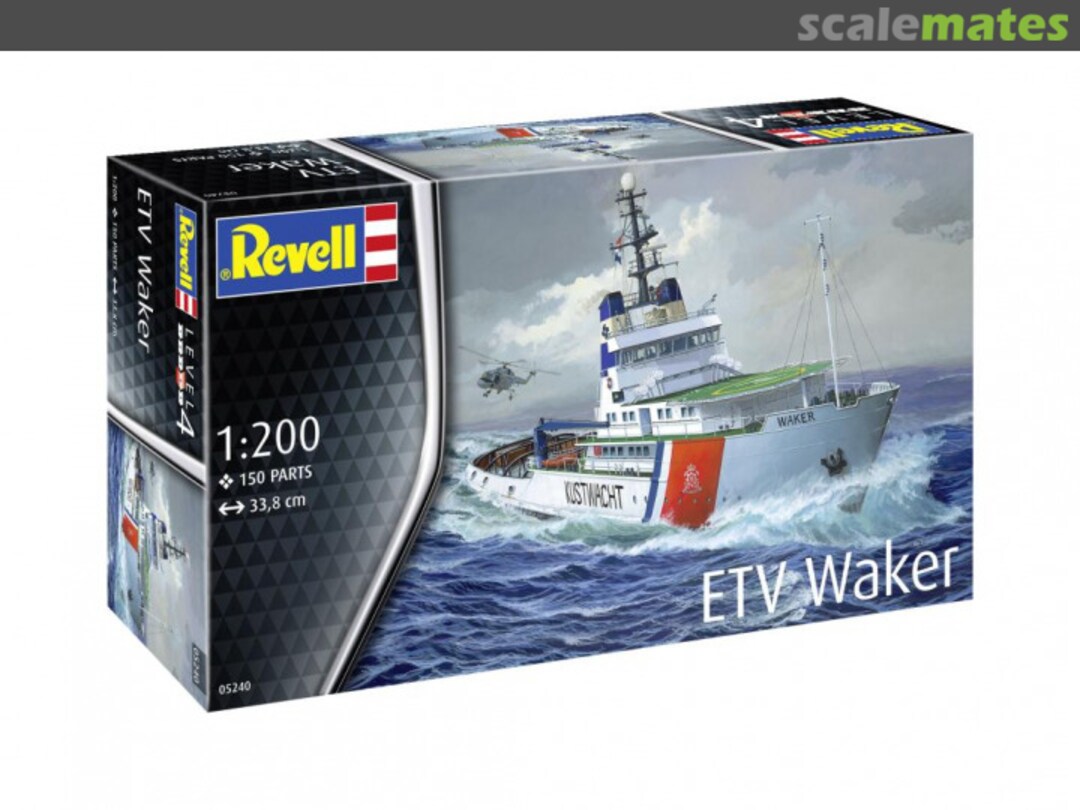 Boxart ETV Waker Netherlands Coast Guard Emergency Towing Vessel 05240 Revell