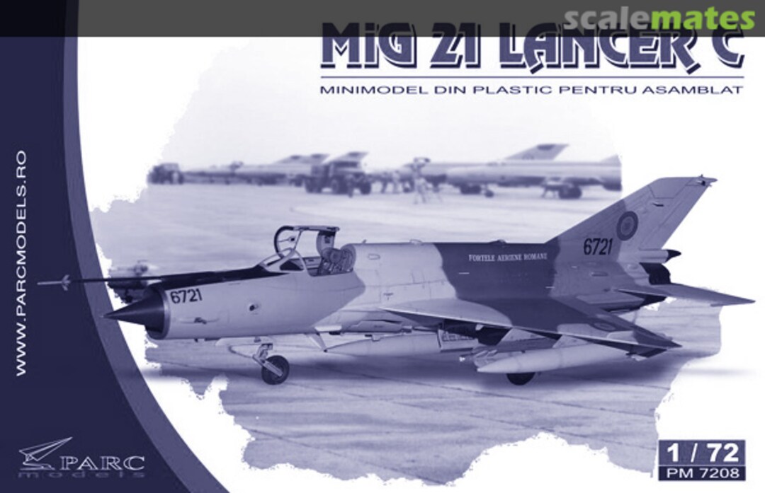 Boxart MiG-21 LanceR C PM 7208FC Parc Models