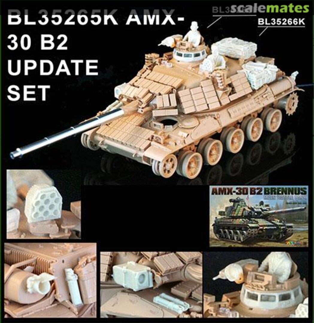 Boxart MODERNE AMX-30 B2 BRENNUS UPDATE BL35265K Blast Models