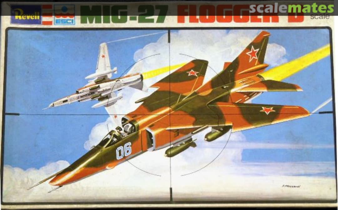 Boxart MiG-27 Flogger D H-2246 Revell/ESCI