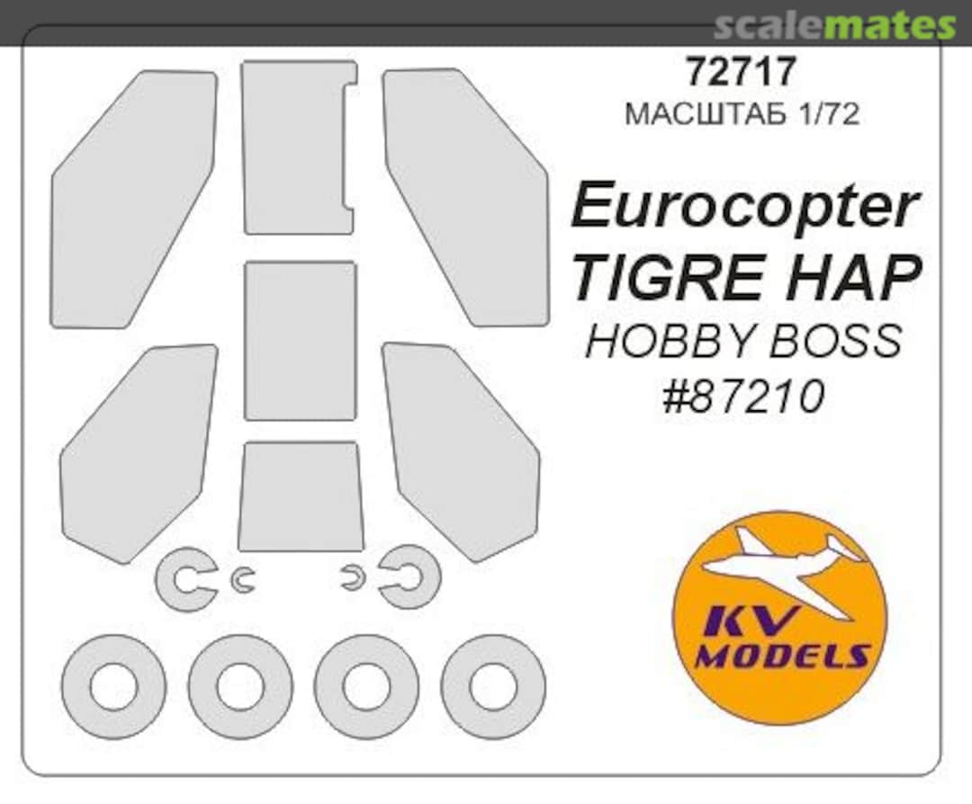 Boxart Eurocopter Tigre HAP 72717 KV Models