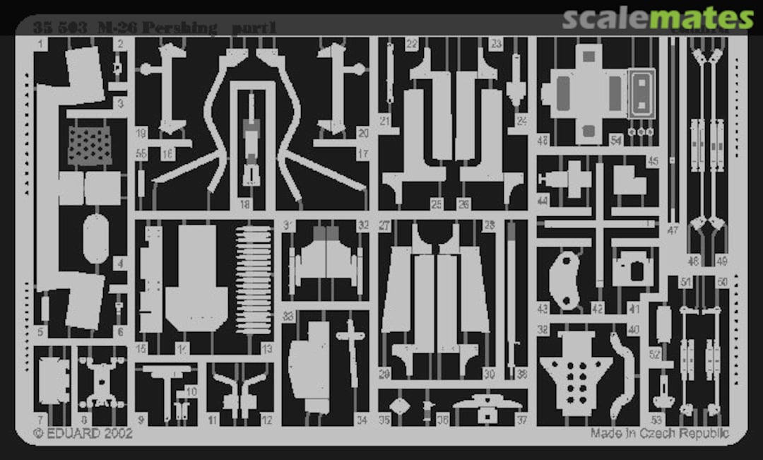 Boxart M26 Pershing 35503 Eduard