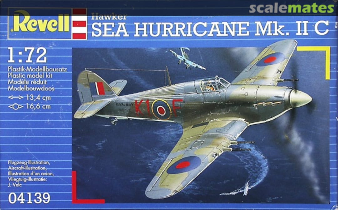 Boxart Hawker Sea Hurricane Mk. II C 04139 Revell