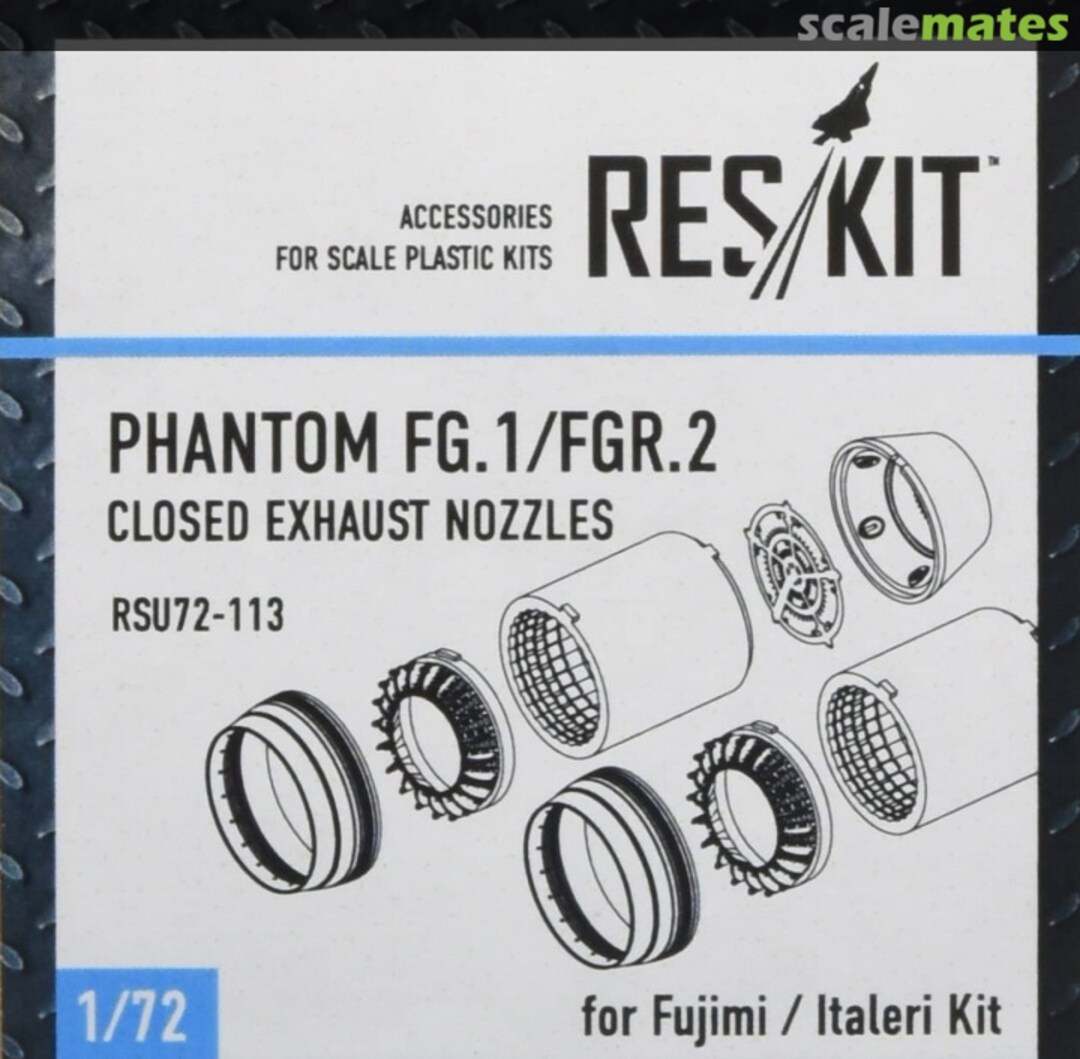 Boxart Phantom FG.1/FGR.2 - closed exhaust nozzles RSU72-0113 ResKit