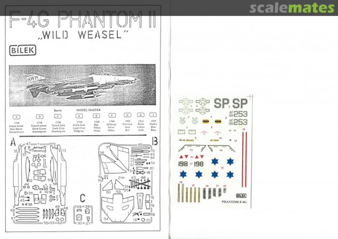 Contents Phantom F-4G 921 Bilek