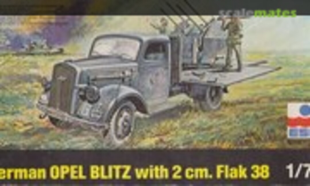 1:72 Opel Blitz with 2 cm Flak 38 (ESCI 8052)