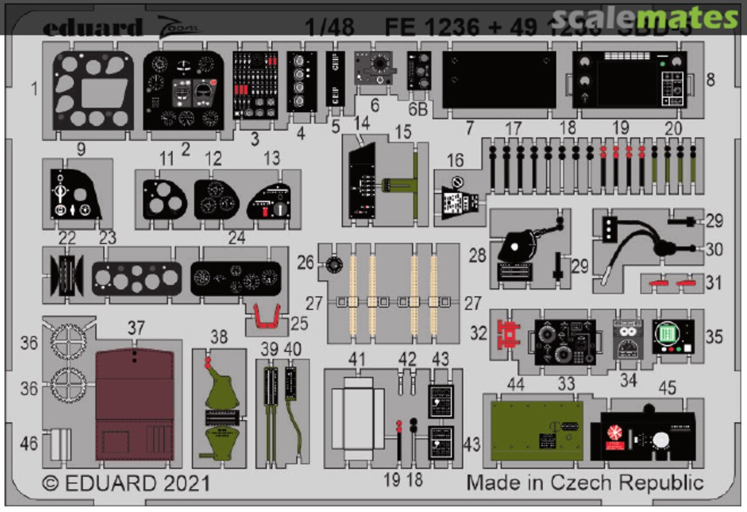 Boxart SBD-5 FE1236 Eduard