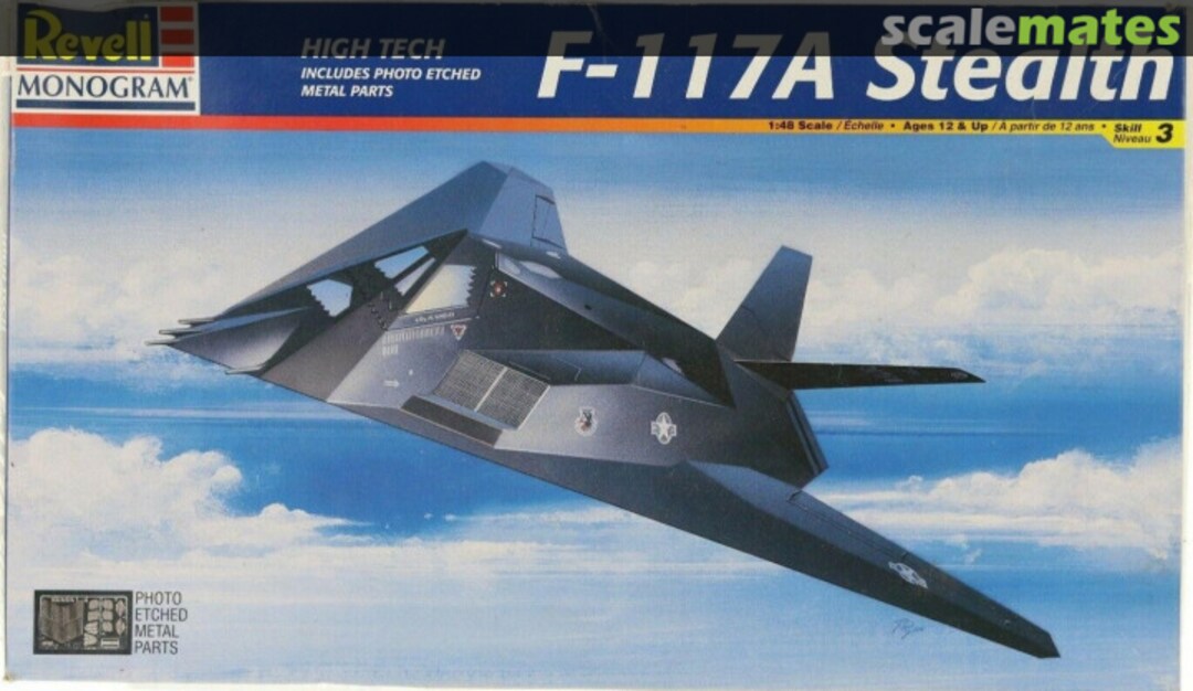 Boxart F-117A Stealth 5834 Revell Monogram