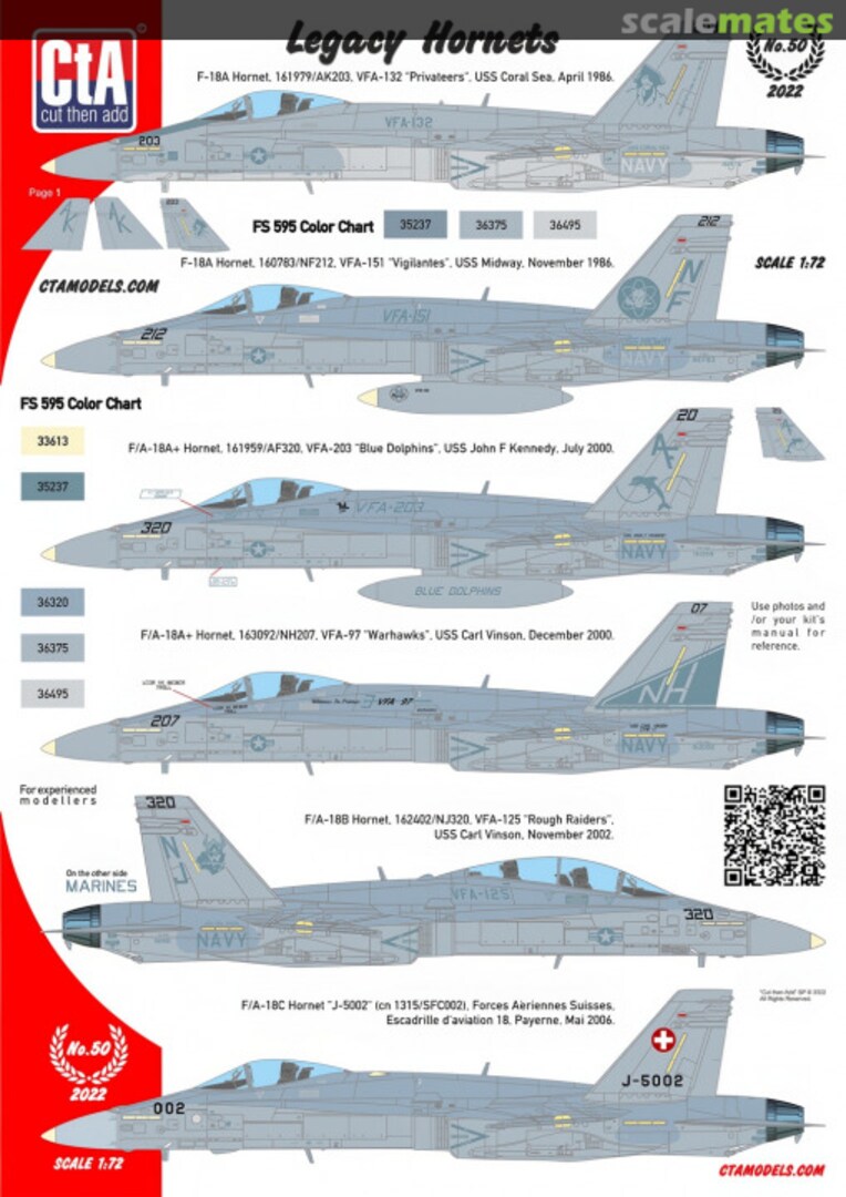 Boxart Legacy Hornets CTA-050 CtA Models