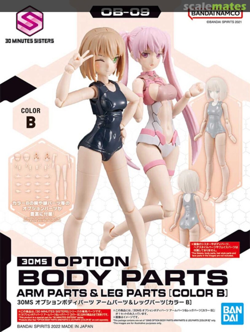 Boxart Option Body Parts Arm Parts & Leg Parts [Color B] 5063936 Bandai Spirits