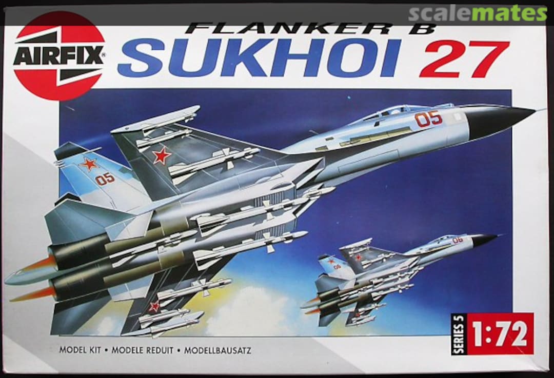 Boxart Sukhoi 27 05025 Airfix