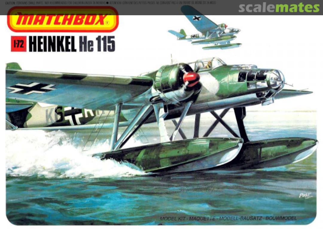 Boxart Heinkel He 115 PK-401 Matchbox