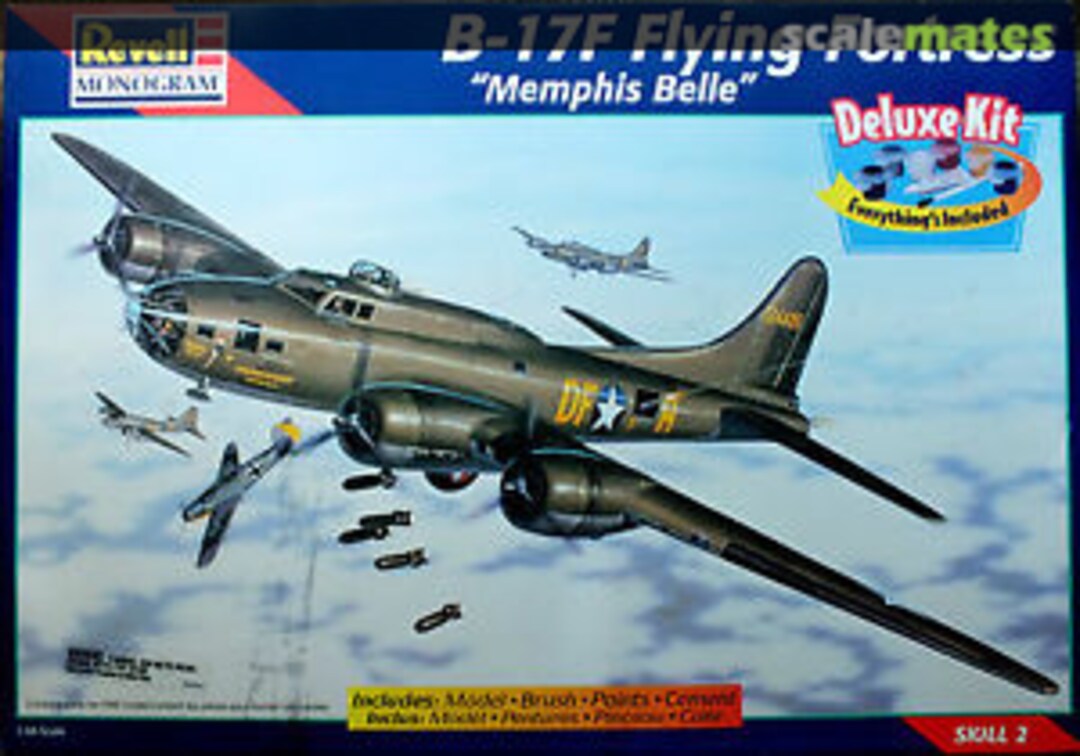 Boxart B-17F Flying Fortress "Memphis Belle" 6652 Revell Monogram