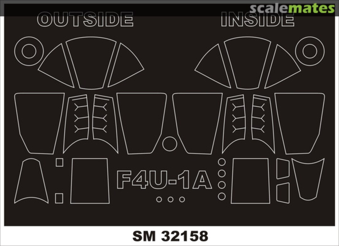 Boxart Vought F4U-1A Corsair SM32158 Montex