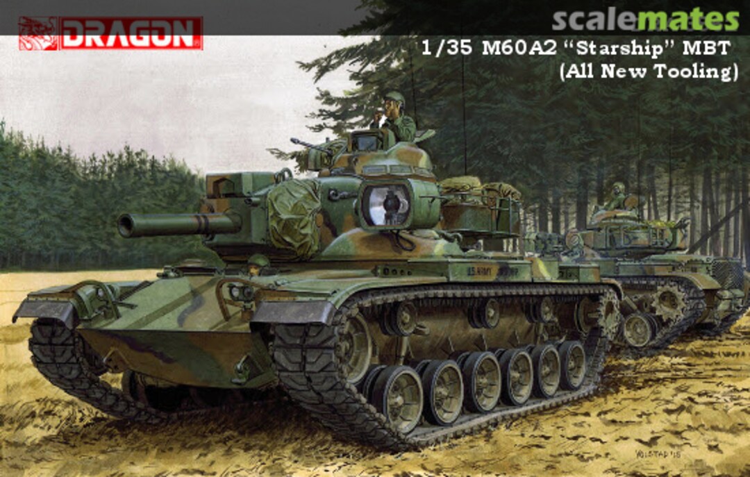 Boxart M60A2 "Starship" MBT 3562 Dragon