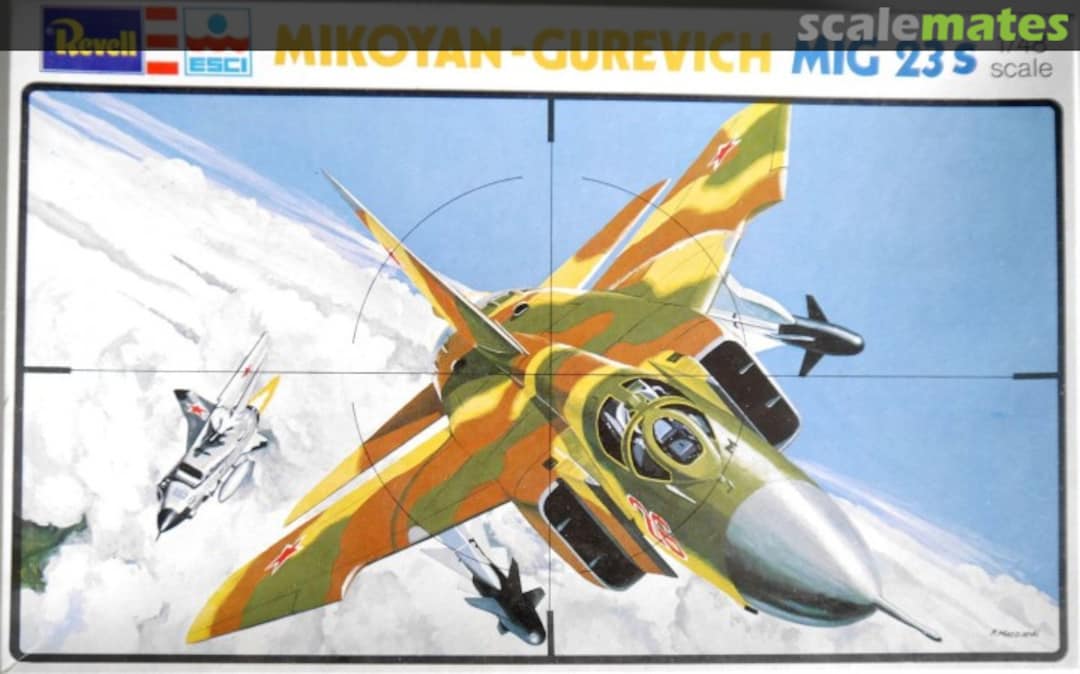 Boxart Mikoyan-Gurevich MiG 23 S H-2247 Revell/ESCI