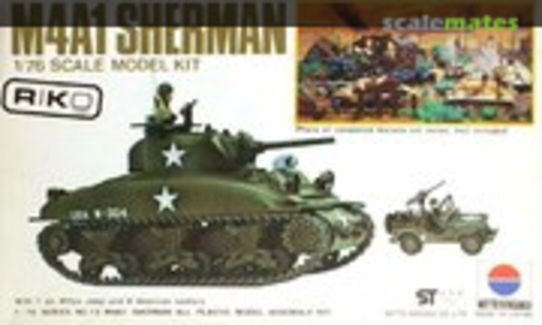 1:76 M4A1 Sherman (RiKo 453)