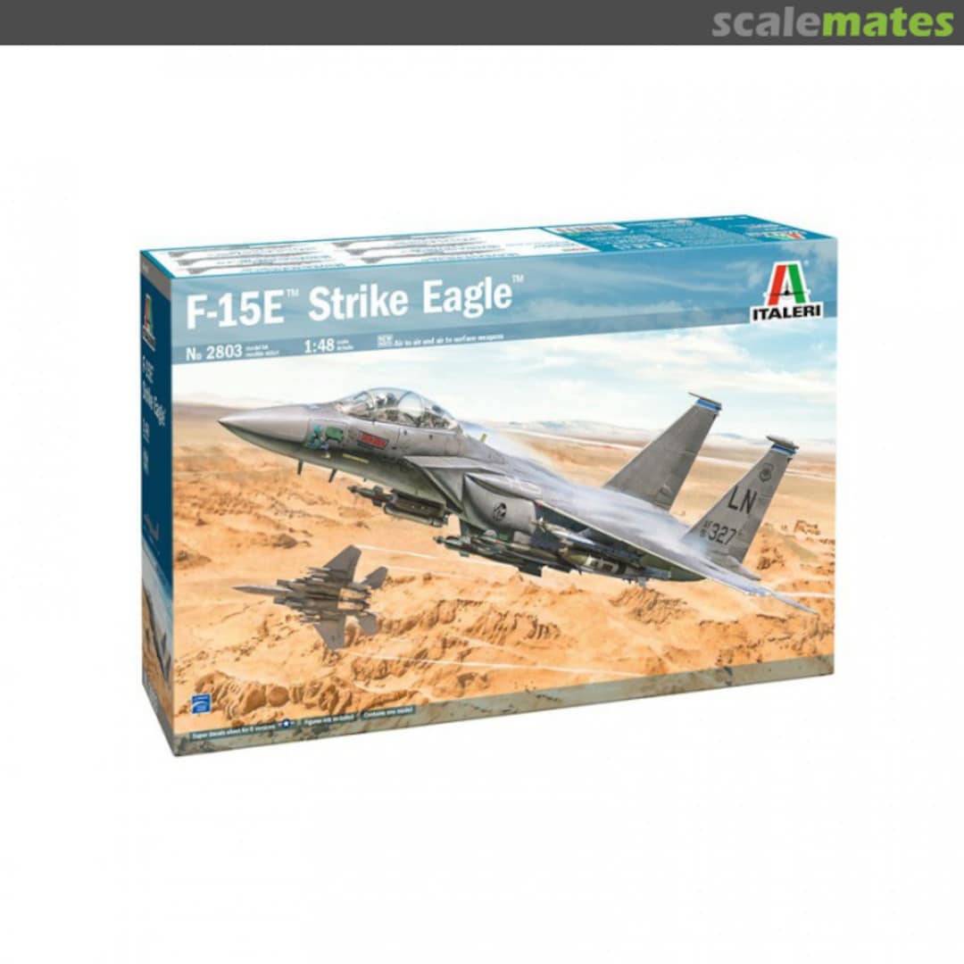 Boxart F-15E Strike Eagle 2803 Italeri