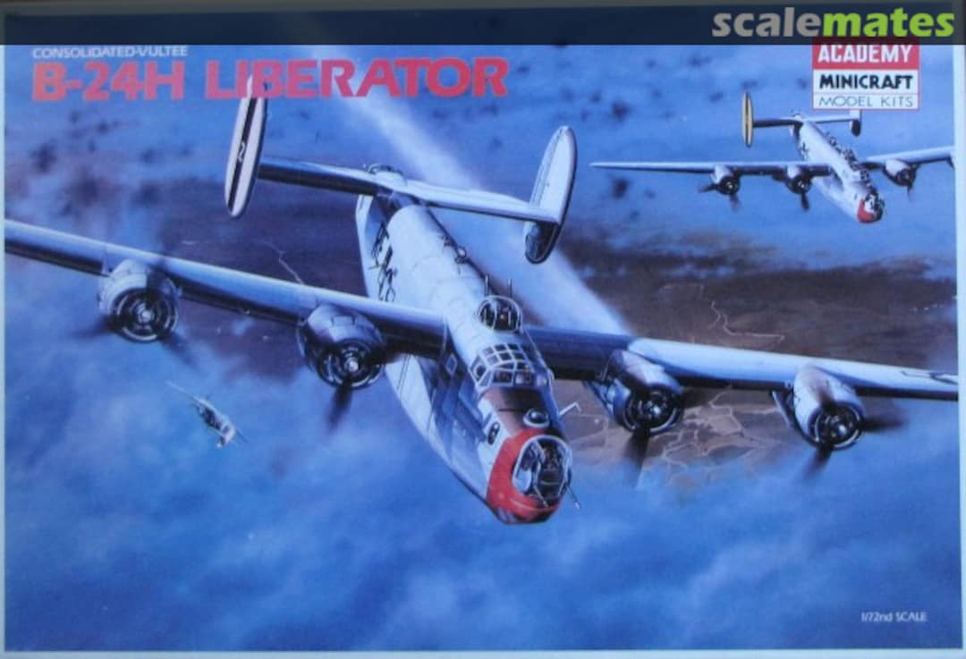 Boxart B-24H Liberator 1693 Academy/Minicraft