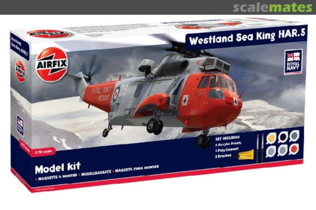 Boxart Westland Sea King HAR.5 A50113 Airfix