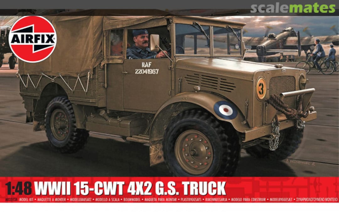 Boxart WWII 15-cwt 4 x 2 G.S. Truck A03313A Airfix