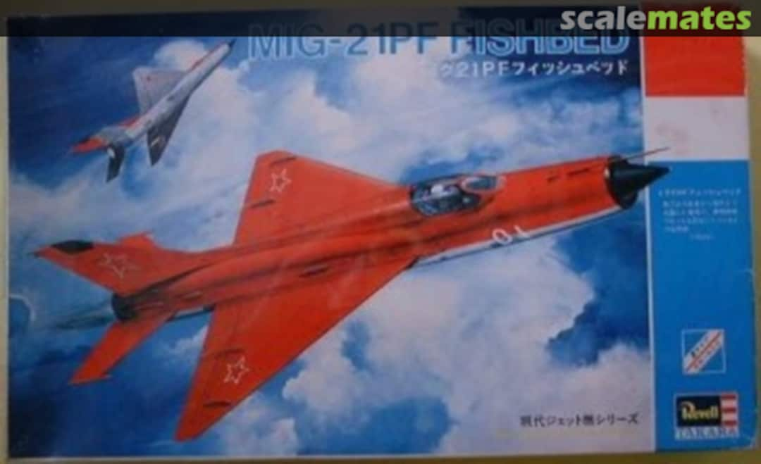 Boxart MiG-21PF Fishbed M8 Revell/Takara