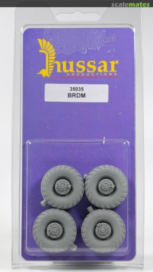 Boxart BRDM Russian Tread - Wheels 35035 Hussar Productions