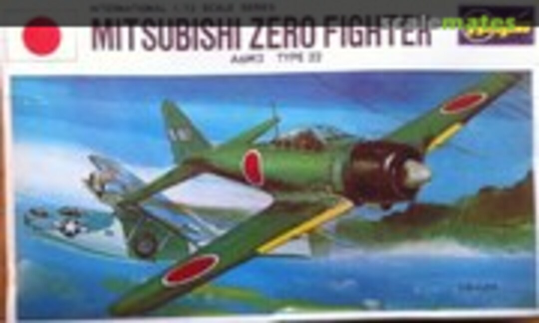 1:72 Mitsubishi Zero Fighter (Minicraft Hasegawa JS-076)