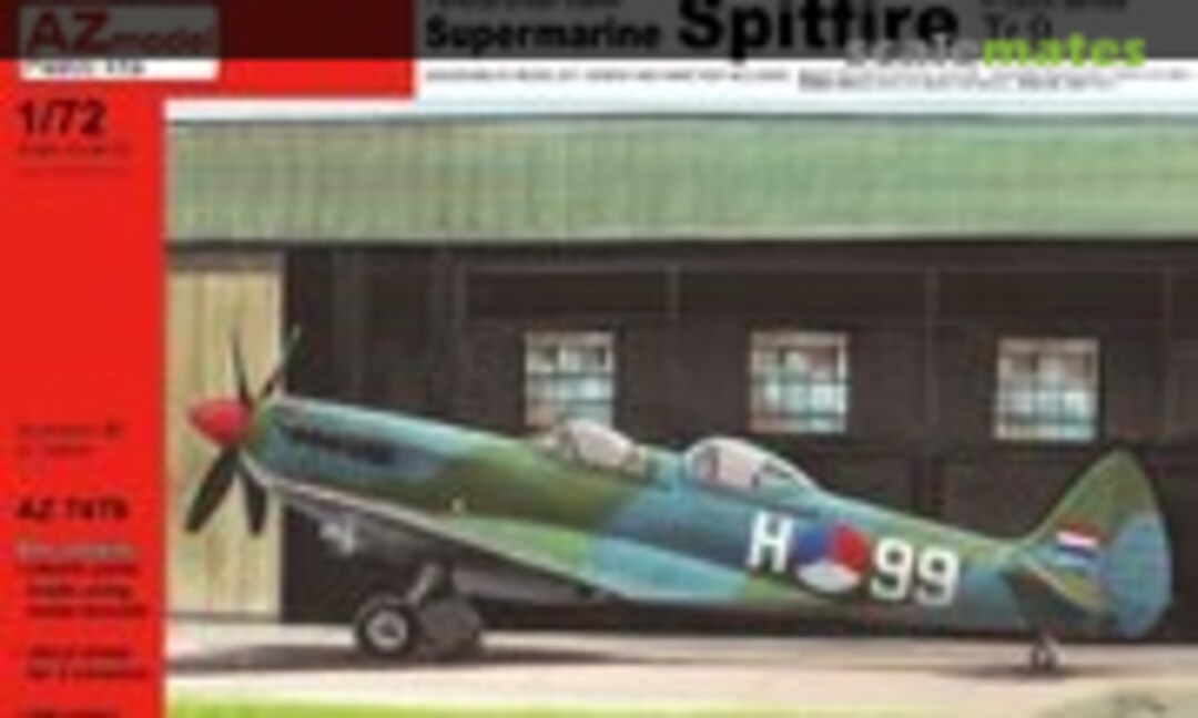 1:72 Supermarine Spitfire Tr.9 in Dutch service (AZmodel AZ7479)