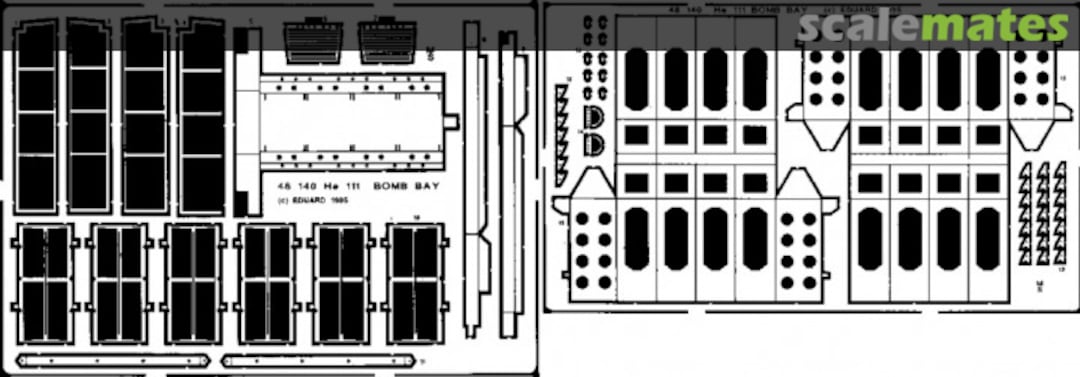 Boxart He-111 Bomb Bay 48140 Eduard