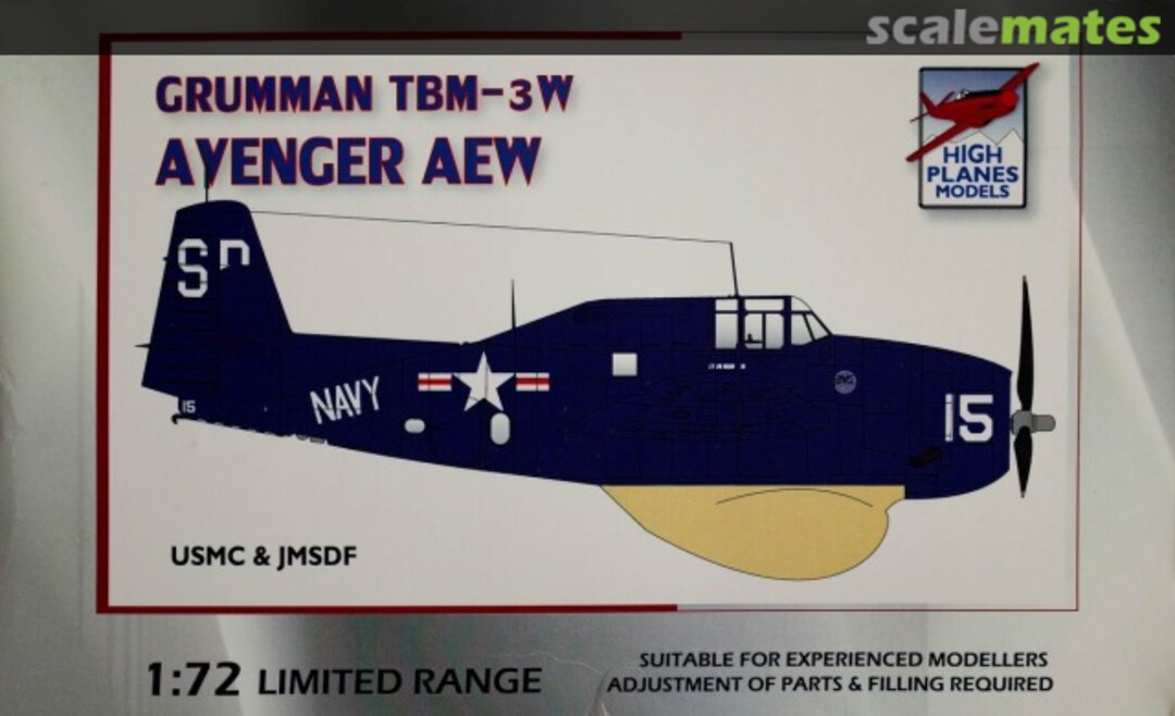 Boxart Grumman TBM-3W Avenger AEW K072021 High Planes Models