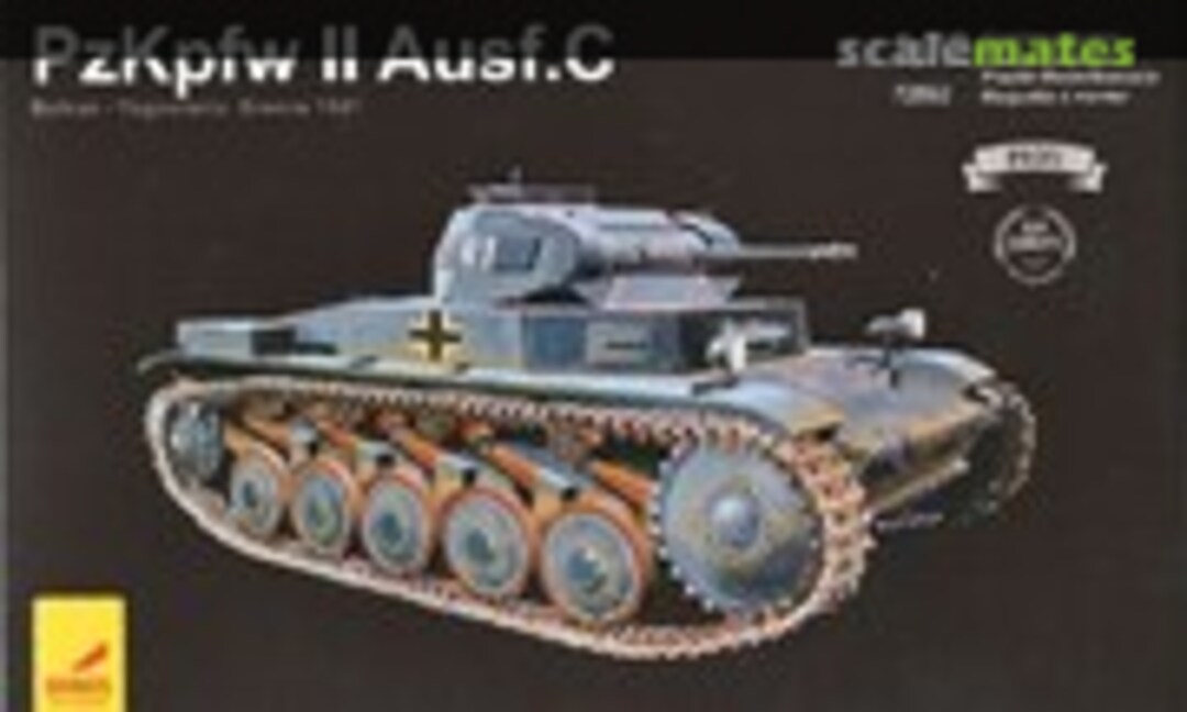 1:72 PzKpfw II Ausf.C Balkan Yugoslavia Greece (Attack Hobby Kits 72892)