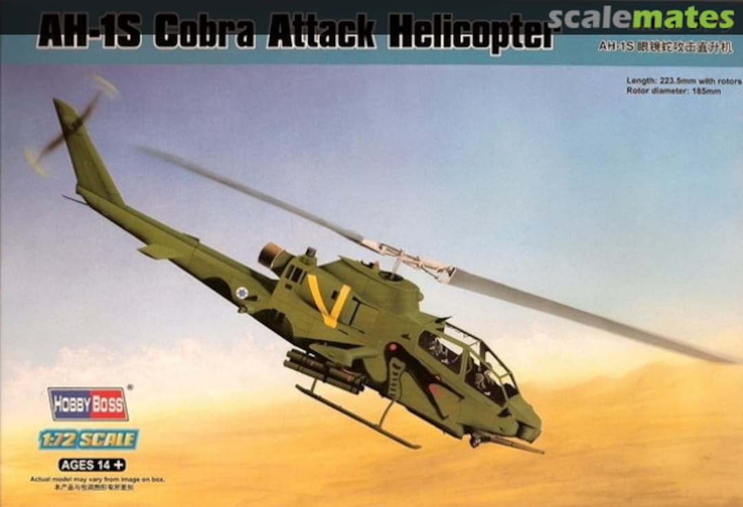 Boxart AH-1S Cobra 87225 HobbyBoss