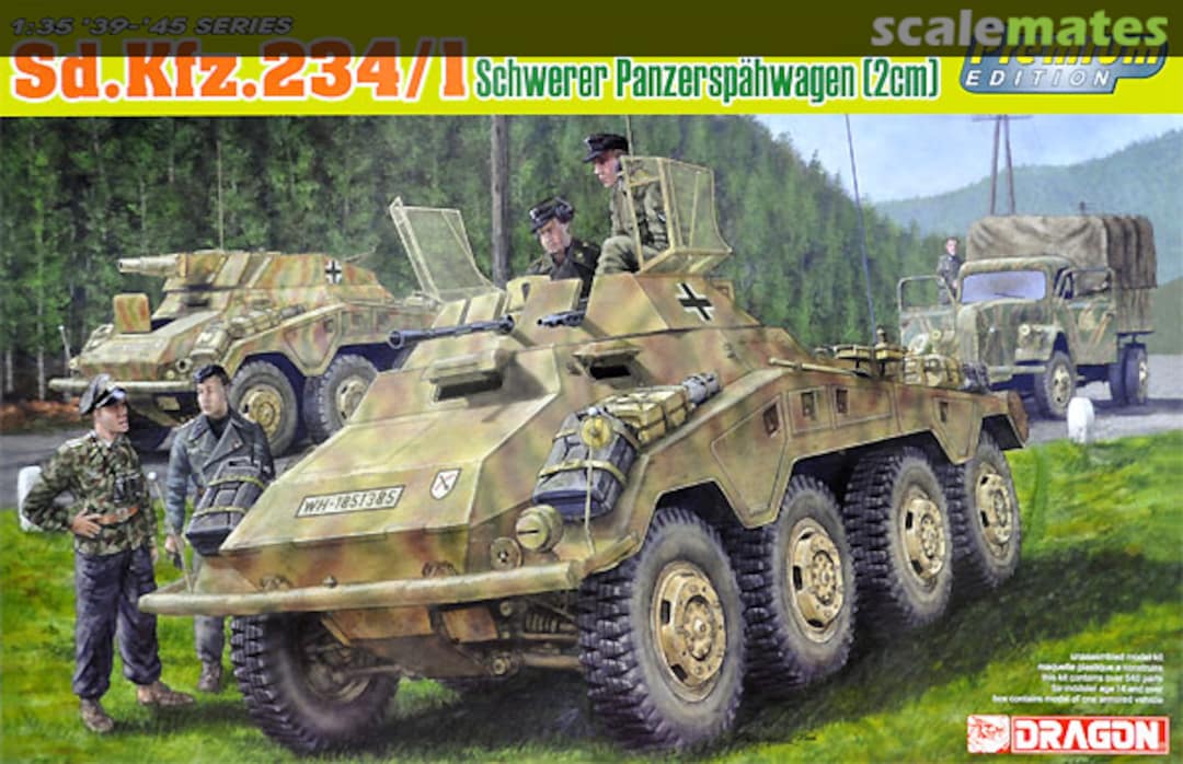 Boxart Sd.Kfz. 234/1 Schwerer Panzerspähwagen (2cm) 6879 Dragon