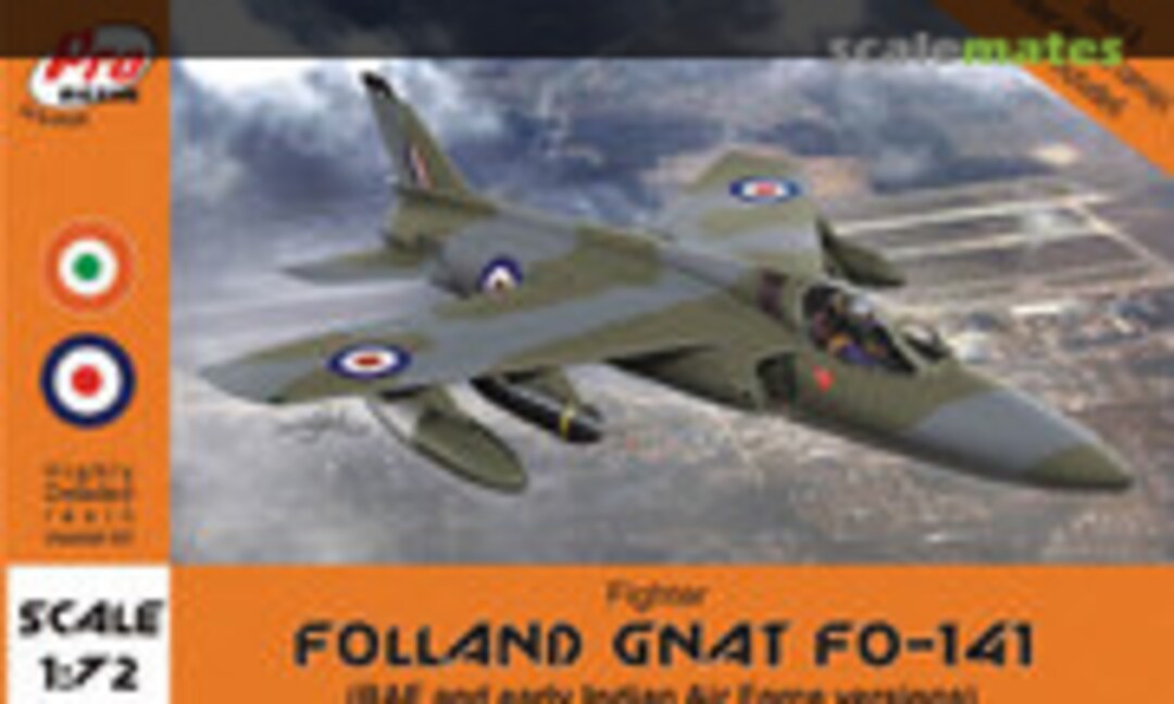 1:72 Folland Gnat FO-141 (Pro Resin R72-039)