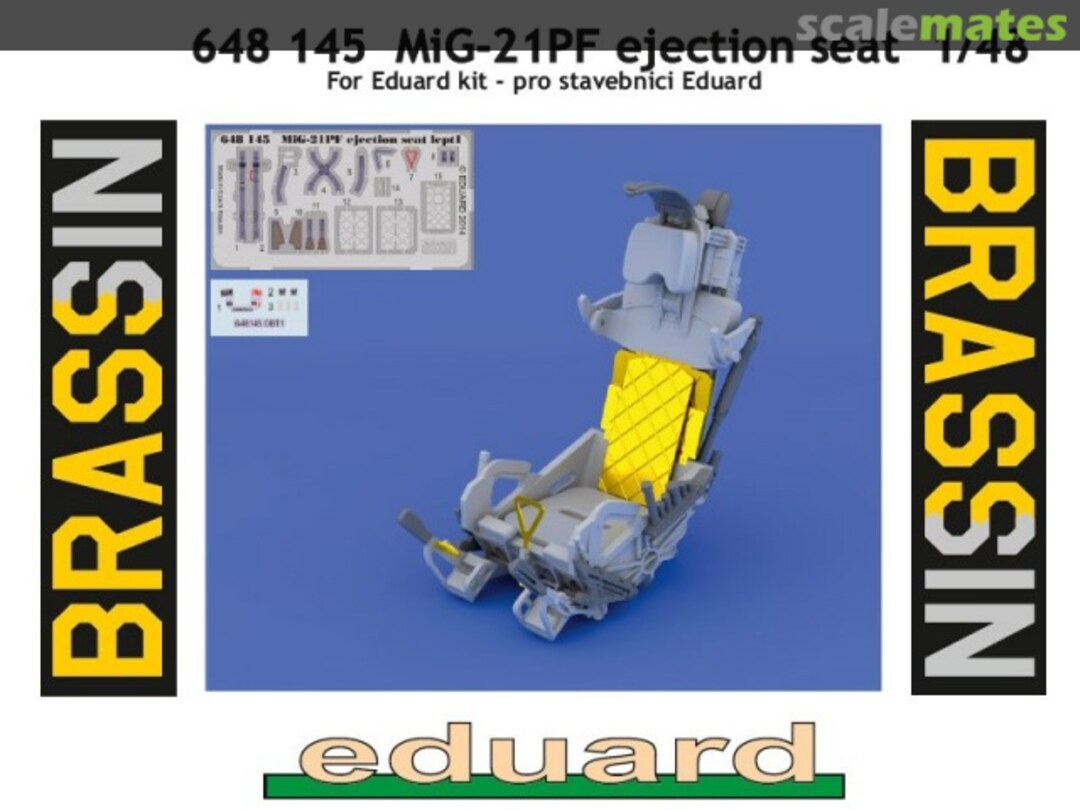 Boxart MiG-21PF ejection seat 648145 Eduard