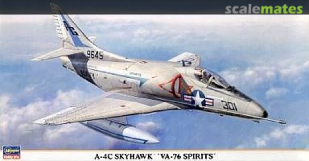 Boxart A-4C Skyhawk `VA-76 Spirits´ 09513 Hasegawa