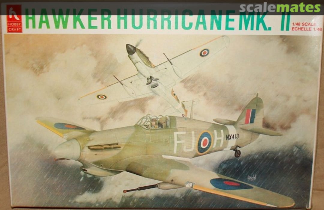 Boxart Hawker Hurricane Mk.ll HC1582 Hobbycraft