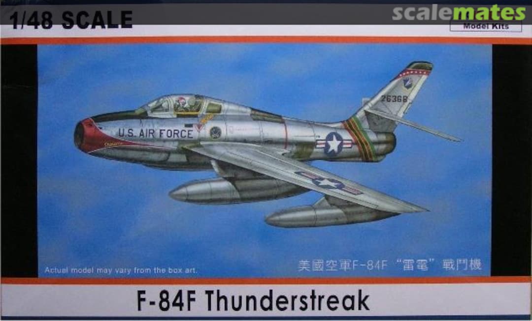 Boxart F-84F Thunderstreak K4801 Kinetic