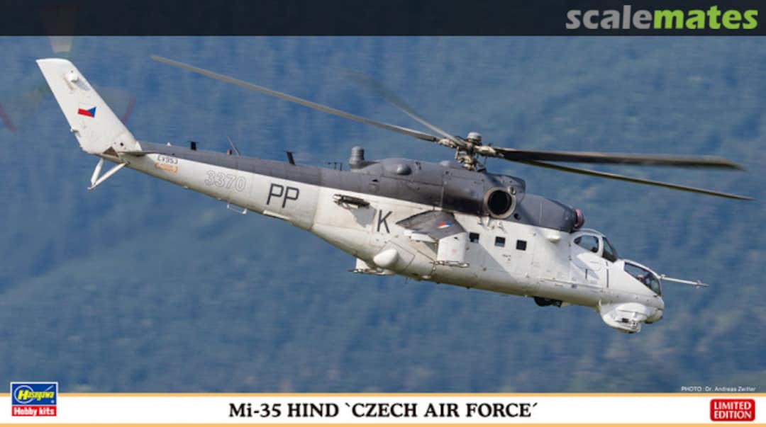 Boxart Mi-35 Hind `Czech Air Force´ 02247 Hasegawa